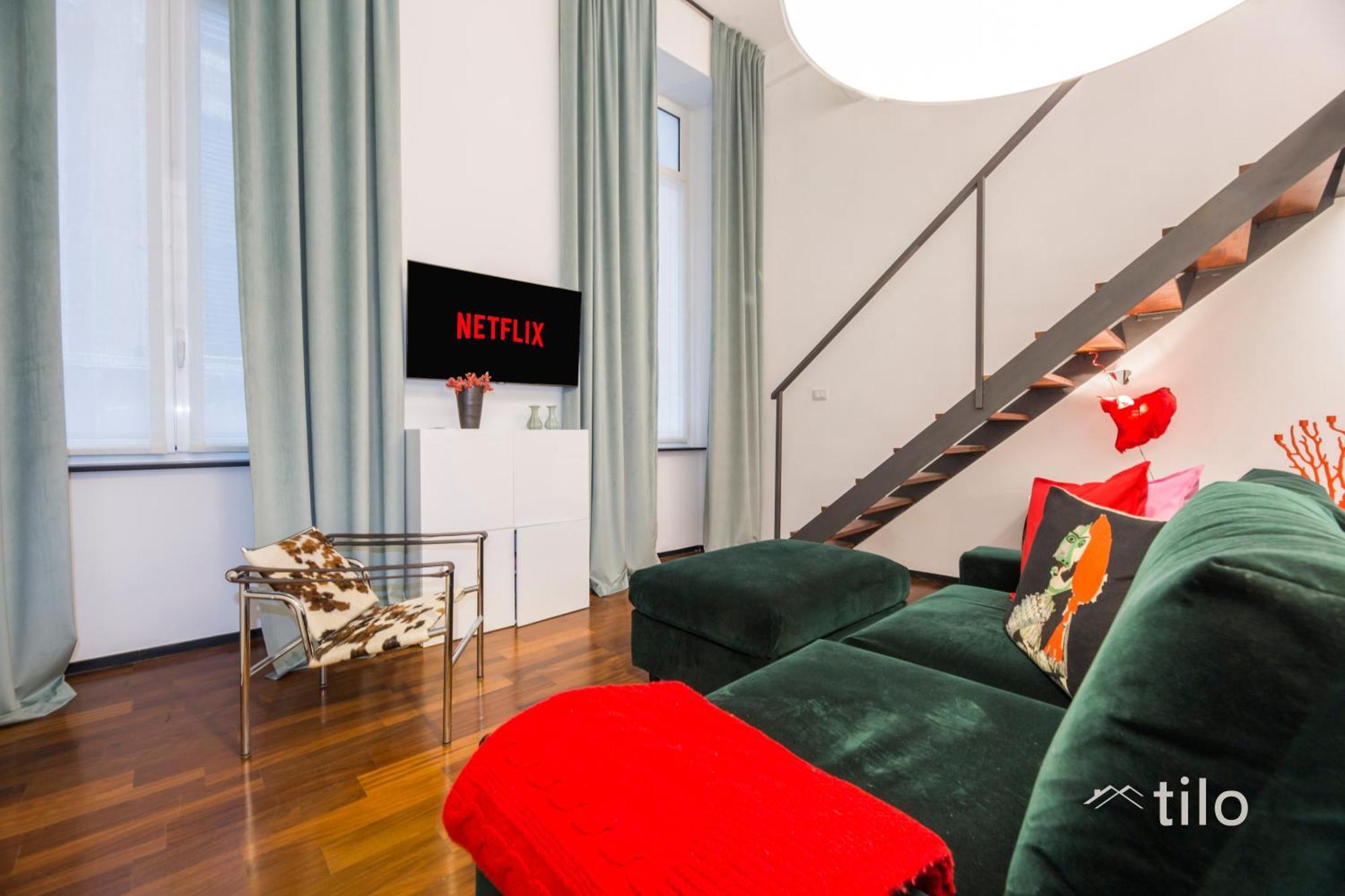 Apartment Center Loft, Free Wifi, Lux Design By Tilo *